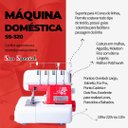 Ver imagem 2 de Máquina de Costura Overloque Ss 320- 110v+ 13 Itens