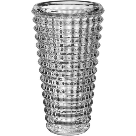 Vaso Decorativo Enfeite Casa Redondo Home&Co Eco Crystal 18x10x10cm Transparente