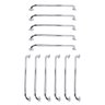 Barra de Apoio 70cm Inox Kit 11 Unidades Idoso Deficiente Cadeirante Gestante Banheiro Box Segurança - 1