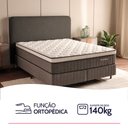 Ver imagem 3 de Cama Box King Premium Mola Ensacada com Espuma D33 e Viscoelástica Nasa 193x203x72cm Bf Colchões