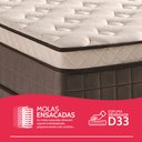 Ver imagem 6 de Cama Box King Premium Mola Ensacada com Espuma D33 e Viscoelástica Nasa 193x203x72cm Bf Colchões