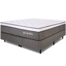 Cama Box King Premium Mola Ensacada com Espuma D33 e Viscoelástica Nasa 193x203x72cm Bf Colchões - 1