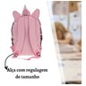 Mochila Escolar UP4YOU Petit Slime 3 Bolsos de Costas Bolsa Colorida Passeio Escola Menina Criança L - 4