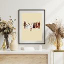 Ver imagem 1 de Quadro Decorativo Orixás Umbanda - 60x48cm:madeira Preta