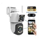 Ver imagem 4 de Câmera Ip Externa Wifi Yoosee 8mp Visão Noturna Branco/preto