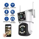 Ver imagem 1 de Câmera Ip Externa Wifi Yoosee 8mp Visão Noturna Branco/preto