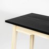 Mesa Bancada Moema 102Ax120Lx46P Cubomob NATURAL E PRETO - 3