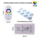 Ver imagem 2 de Central Comando Touch Luminária Led Piscina Rgb 12vcc