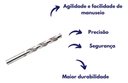 Ver imagem 2 de Broca para Furadeira de Aço Rapido Starrett 2,00mm Bar120
