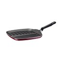 Ver imagem 1 de Panela Bistequeira Alumínio 26cm 1,0l Tramontina Grill Chapa Vermelha:vermelho