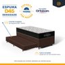 Cama Box com Colchao de Espuma D45 Ortobom Airtech 150 + Auxiliar de Espuma Unique Solteiro 88cm - 5