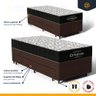Cama Box com Colchao de Espuma D45 Ortobom Airtech 150 + Auxiliar de Espuma Unique Solteiro 88cm - 4