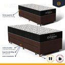 Ver imagem 4 de Cama Box com Colchao de Espuma D45 Ortobom Airtech 150 + Auxiliar de Espuma Unique Solteiro 88cm
