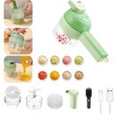 Ver imagem 3 de Triturador Alimentos Elétrico 4 em 1 com Tecnologia Avançada