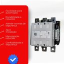 Ver imagem 5 de Contator Tripolar 300a Cwm300-22-30e65 2na/nf 110-255v Weg
