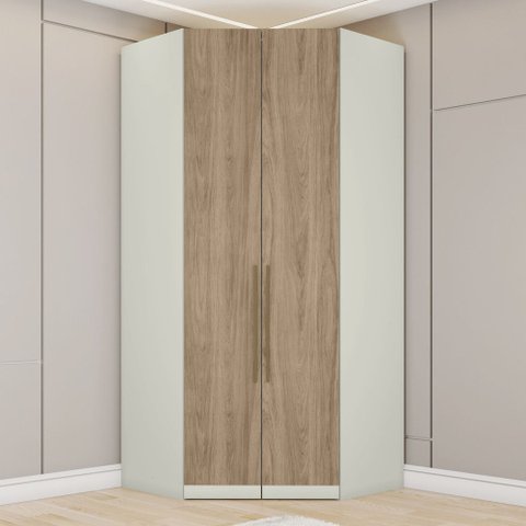 Canto Closet Modulado 2 Portas 3 Gavetas Bellagio Casa 812