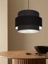 Ver imagem 6 de Lustre Sala de Jantar com Desvio Vivare Md-4397 Cúpula em Tecido 40cm Lustres Vivare Lustre para Sal
