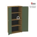 Ver imagem 4 de Armário Alto para Escritório 2 Portas com Chave 160cm Linha P15