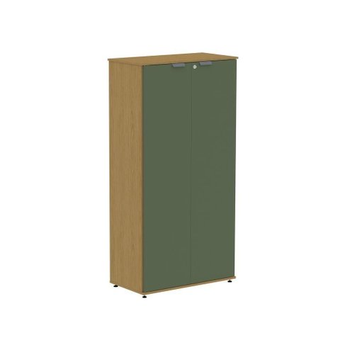 Armário Alto para Escritório 2 Portas com Chave 160cm Linha P15