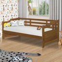 Ver imagem 1 de Cama De Babá Madeira Maciça Solteiro Castanho Amsterdã Shop JM