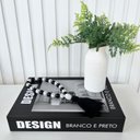 Ver imagem 4 de Decoração sala quarto livro design + vaso branco + colar