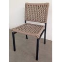 Ver imagem 4 de Cadeira Alumínio Corda Náutica Área Externa Gourmet Jardim - Arte Mobiliário