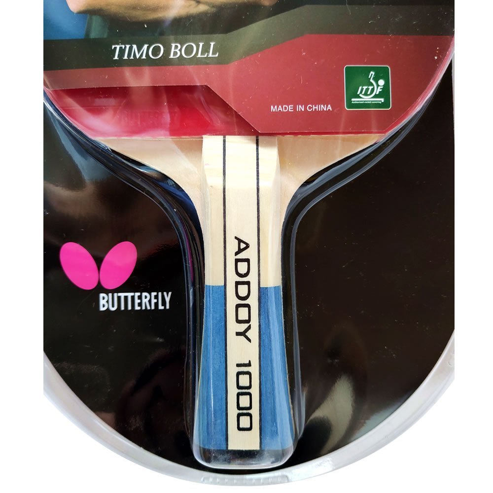 Raquete Tenis de Mesa Clássica Butterfly Addoy 1000 Ittf - 5