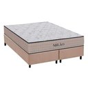 Ver imagem 1 de Conjunto Box Queen: Colchão Espuma Orthoflex D33 Milão Double Face + Base Crc Suede Clean(158x198)