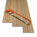 Ver imagem 4 de Painel Ripado Easy: 01 Unid. 270x15cm Larg. Talatto Painéis Carvalho