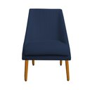 Ver imagem 2 de Kit 06 Cadeiras Para Sala de Jantar Ana Pés Palito Veludo Azul Marinho D'Classe Decor
