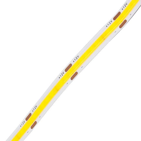 Fita Led Cob 5m 12v 9w 6000k 900lm/m Ip20 -gaya