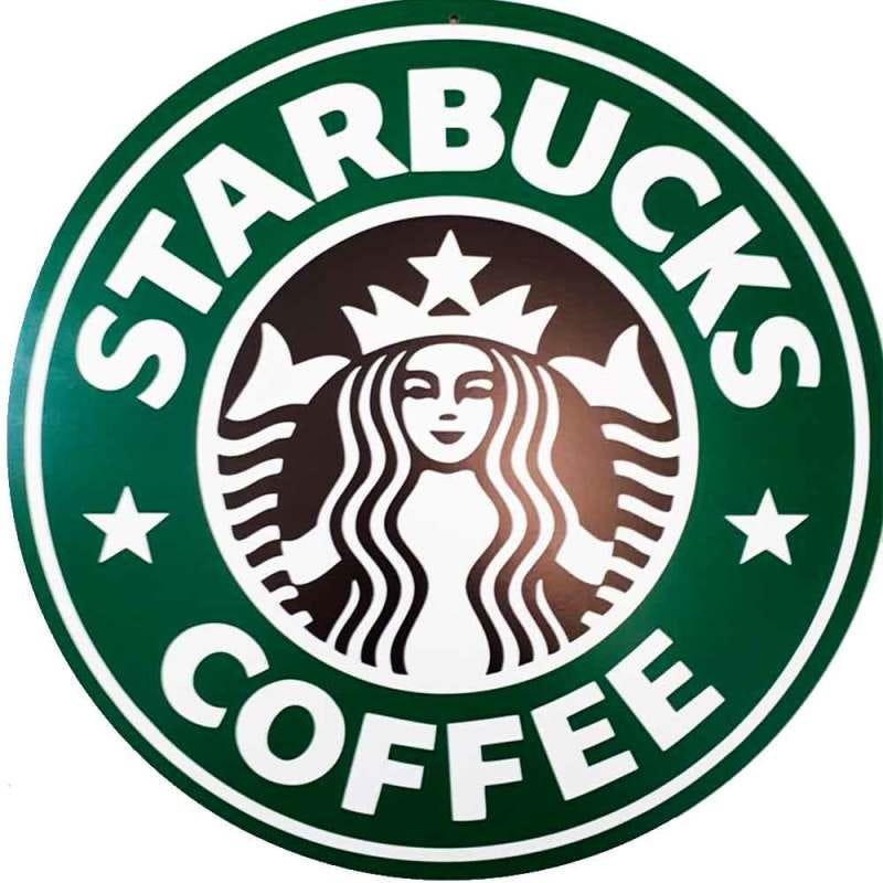 Placa Decorativa Mdf Starbucks Coffee - 1