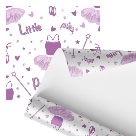 Papel de Parede Adesivo Bailarina Little Princess 2,80m