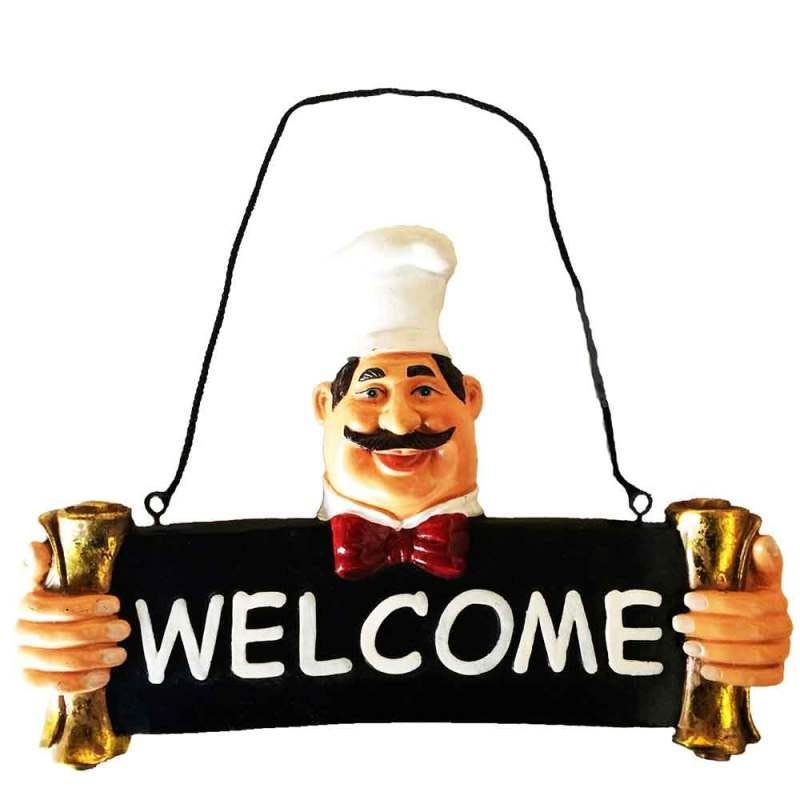 Quadro Chefe de Cozinha Welcome - 1