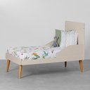 Ver imagem 3 de Berço Mini Cama Noah com Pés Retrô Mel - Areia e Savana Abra Cadabra