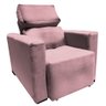 Poltrona Do Papai E Mamae Retratil e Reclinavel Florença Rosa - 2