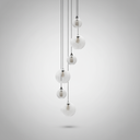 Ver imagem 5 de Lustre Pendente para Sala Pé Direito Alto 5m Mbm - Branco