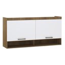 Ver imagem 1 de Guarda Roupa Dormitório Modulado Paris Módulo Ponte Aéreo Casal Queen 1,58m - Luciane 334:Avelã e Br