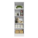 Ver imagem 4 de Paneleiro Armário de Cozinha 100% MDF 60 cm com Nichos Abertos Branco Acordes Madesa