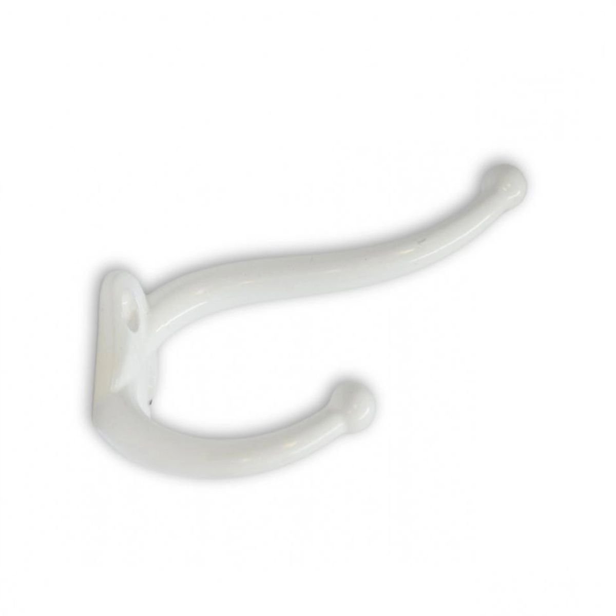 Cabide Gancho Duplo Grande Branco Ref. 4102 - Loth - 1