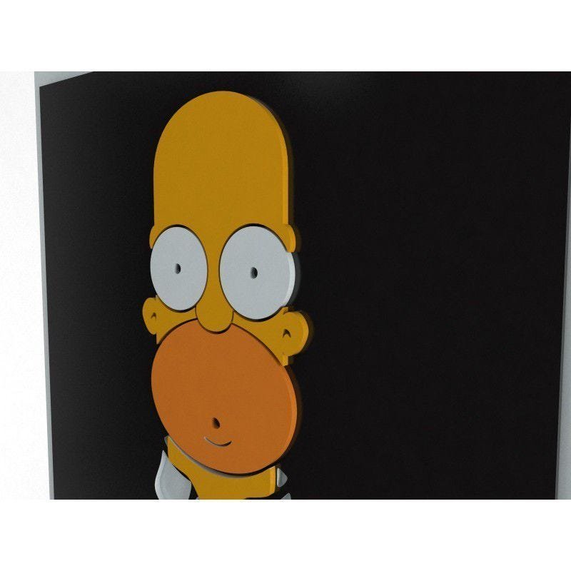 Quadro Homer Simpsons - The Dohfather - 3