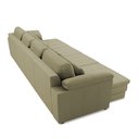 Ver mais imagens de Sofá Retrátil Manual Sala de Estar Nolan Bipartido 379cm Conforto Premium em Couro Fendi G58 - Gran