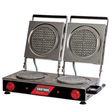 Máquina de Waffles Elétrica Dupla MWRD Croydon Elétrico - 110V