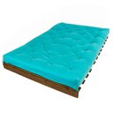 Ver imagem 2 de Sofá Cama Casal Futon Tokio Madeira Maciça Cor Imbuia