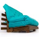 Ver imagem 1 de Sofá Cama Casal Futon Tokio Madeira Maciça Cor Imbuia