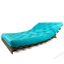 Ver imagem 3 de Sofá Cama Casal Futon Tokio Madeira Maciça Cor Imbuia