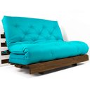 Ver imagem 4 de Sofá Cama Casal Futon Tokio Madeira Maciça Cor Imbuia