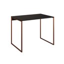 Ver imagem 1 de Mesa para Escritório Industrial Ferro Cobre Tampo Mdp Preto 110x50