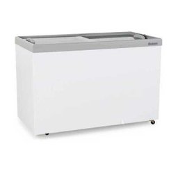 Freezer Horizontal Ghde-410 Dupla Ação 2 Tampas de Vidro deslizantes - Gelopar - 1 Freezer Horizontal Ghde-410 Dupla Ação 2 Tampas de Vidro deslizantes - Gelopar - 1