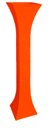 Ver imagem 7 de Vaso Planta Pilar Suporte Torre 140x30 Trapézio Polietileno BGPLASTICOS V21 LARANJA SUNSET 010